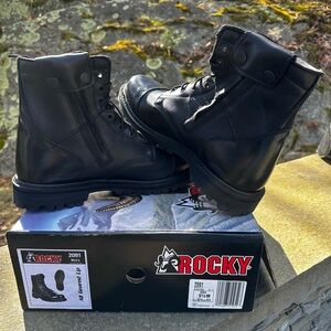 Rocky Side Zipper Jump Boot / Men’s (9 1/2)